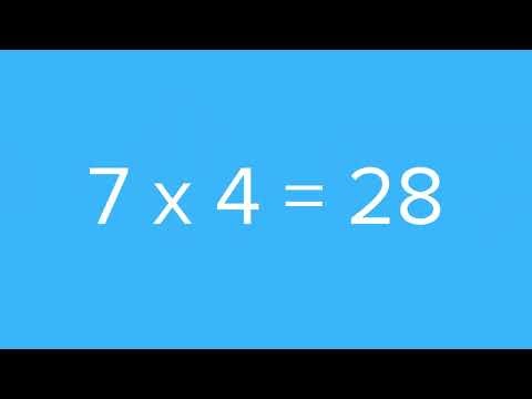 Four Times Table