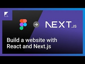 Build a website with React and Next.js