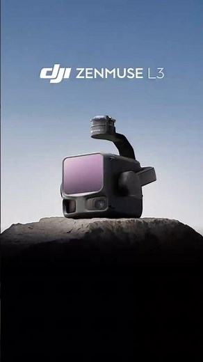 This is DJI Zenmuse L3, DJI’s First Long-Range High-Accuracy LiDAR System