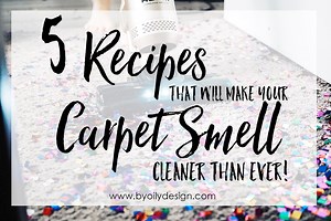 DIY carpet freshener that will make your home smell amazing.