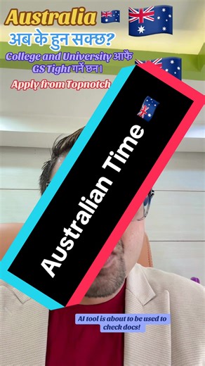 1- Austra is likely to use AI tool to verify documents whether they are modified 2- Colleges are tightening the GS as much as they can . 3- Lodge visa at the end of December 4- Proceed for GS approval May agor Bless you all. #trending #goviralvideo #australia🇦🇺 #keepsupporting #topnotch