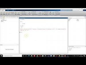 MATLAB Constant, variable