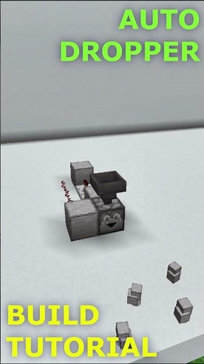 Automatic Dropper | Minecraft Build Tutorial