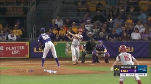 40K views · 855 reactions | Relive last night's 6-4 Game 2 win over Arkansas with this highlight video! The Tigers ended Bill Franques night in style! | LSU Baseball | Facebook