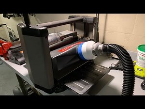 Porter Cable Planer Dust Collection Conversion
