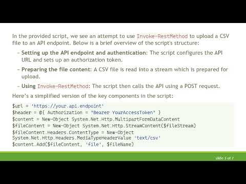 Troubleshooting (415) Unsupported Media Type Errors in Invoke-RestMethod