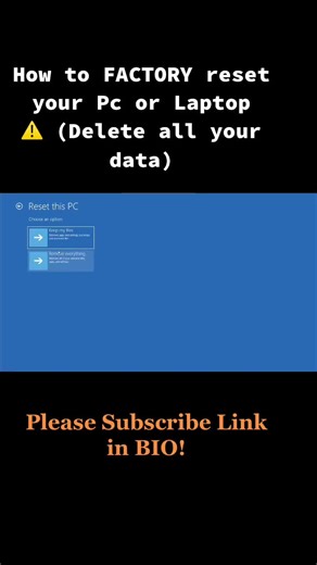 How to Factory Reset Windows 10 Like New Step by Step