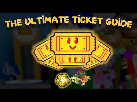The ULTIMATE Ticket guide! | Bee Swarm Simulator