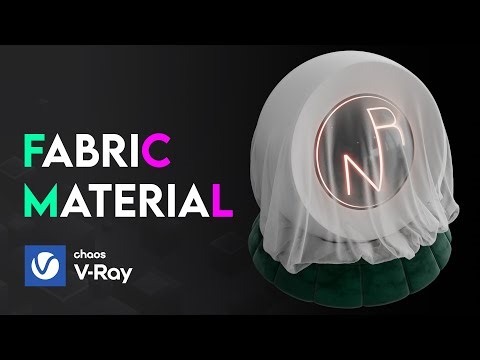 V-Ray Fabric Materials Tutorial | Step-by-Step Guide in 3ds Max
