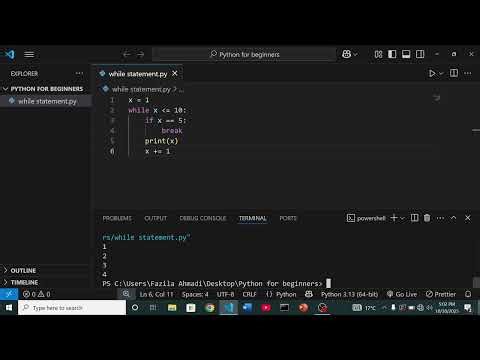 Python Loop: While Statement (Learn in 4 minutes)