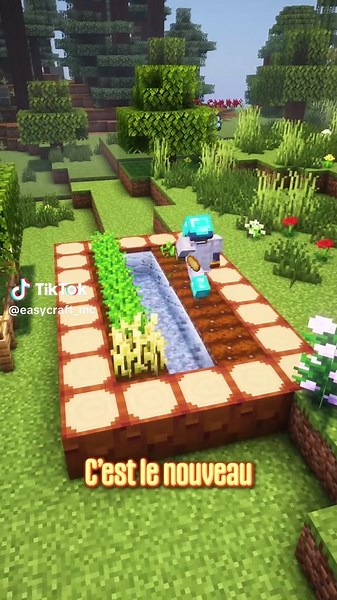 Une nouvelle façon de jouer à Minecraft 😍 #minecraft #pourtoi #minecraftserver
