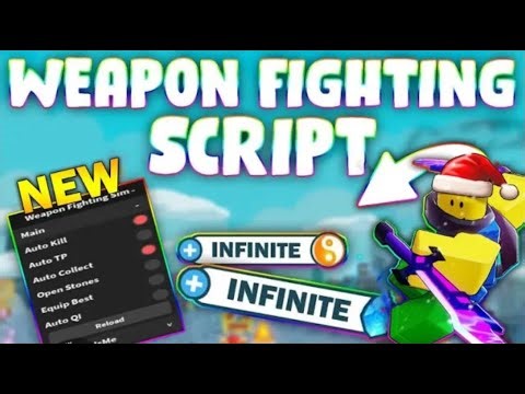 *NEW* Weapon Fighting Simulator Script (PASTEBIN 2025) (AUTOFARM MOBS/BOSS, EQUIP BEST, HATCH EGG)