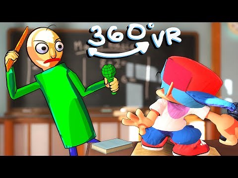 360° Baldi's Singing Lesson Friday Night Funkin Basics