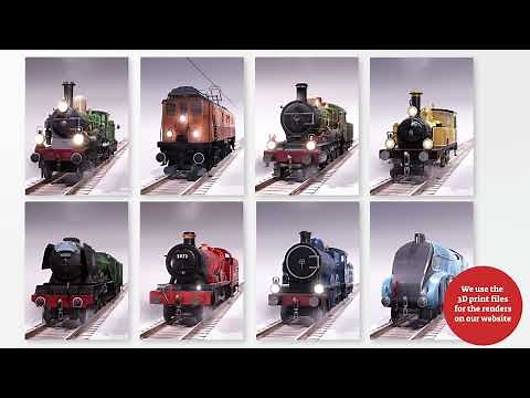 Pocket Railway Museum | 3D printed model trains