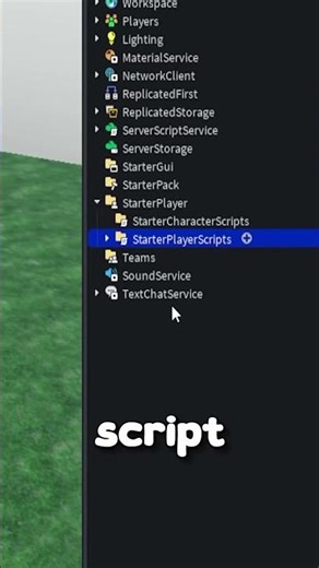 HOW to CREATE A FIRST PERSON CAMERA IN ROBLOX STUDIO #shorts #robloxdev #robloxstudio #roblox