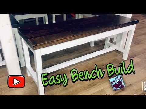 Dining Room Bench DIY