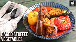 1.6K views · 137 reactions | New Year Special Baked Stuffed Veggies...