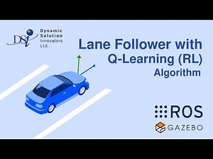 Implementing Q-Learning (RL) algorithm in lane following diff-drive robot using ROS and Gazebo