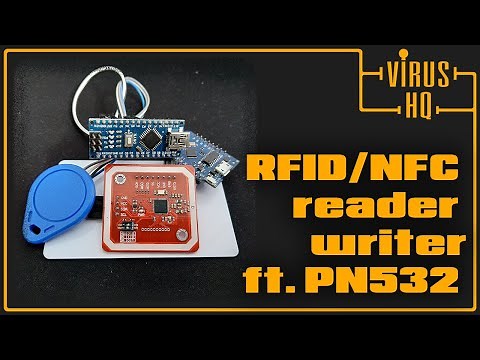 RFID/NFC reader & writer with PN532 ft. Arduino and Esp MC