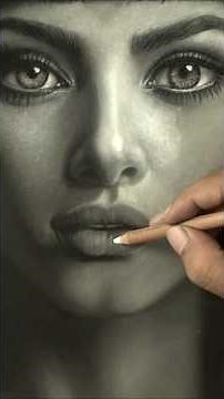 👑CLEOPATRA REBORN!👑 Realistic Drawing! 💖 #artshorts #shortsfeed #feedshorts #drawingshorts #shorts