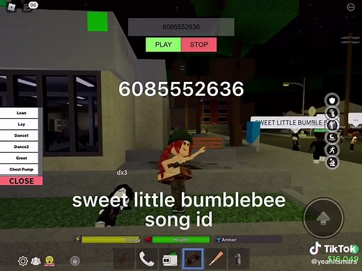 sweet little bumblebee #roblox #robloxidcodes #robloxsongcodes
