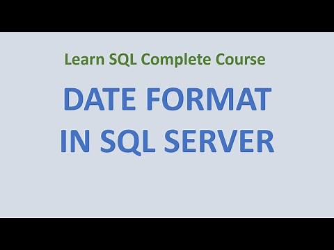 59. DATE Format in SQL - Use SQL Convert with Date Format in SQL Server