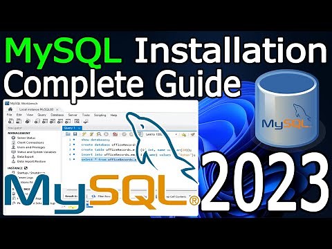 How to Install MySQL Server and Workbench on Windows 10/11 [ 2023 Update ] Complete guide