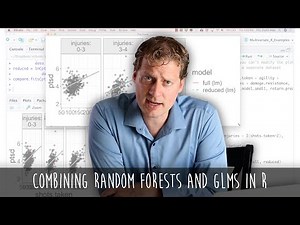 Combining Random Forests and GLMs in R