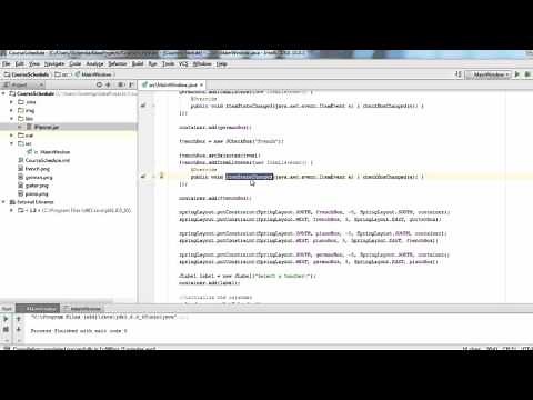 Java Scheduler: Timetable With Events and Custom Drawing