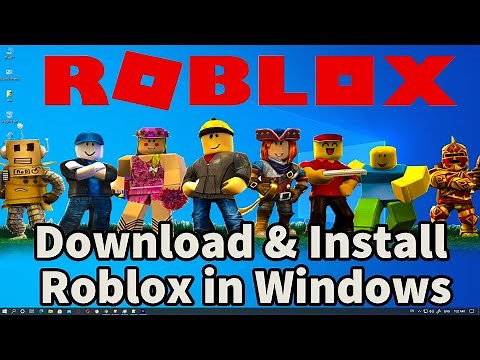 How to download And install Roblox in windows 10 laptop, computer
