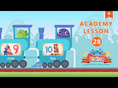 Endless Learning Academy - Lesson 28 - SIX, SEVEN, EIGHT, NINE, TEN | Originator Games