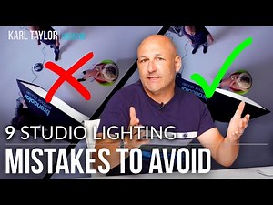 9 BIG Studio FLASH Lighting MISTAKES to AVOID!