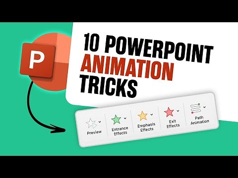 10 Simple PowerPoint Animation Tips, Effects, & Tricks | Powerpoint Tutorial