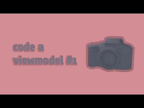 How to make a Viewmodel in Roblox Studio #1
