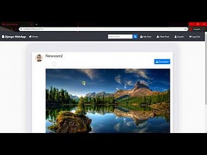 Python Django WebApp | File Sharing Project (with source code)