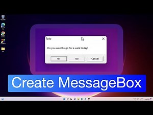 How to Create a MessageBox Using Windows API in C++ | Short & Simple