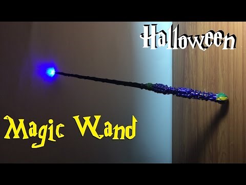 How to make a Magic Wand | Wand Glowing