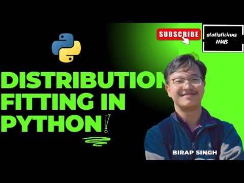 Fitting of Probability Distributions: Python Tutorial