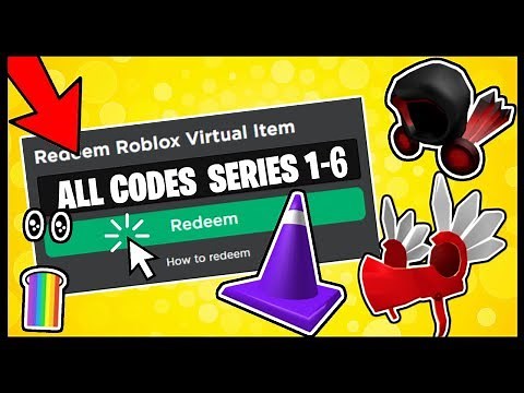 ALL ROBLOX TOY CODE ITEMS! (SERIES 1 - 6) SHOWCASE