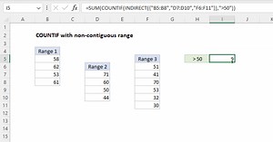 COUNTIF with non-contiguous range