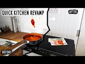 Cheap Amazon Peel + Stick Tiles for Kitchen