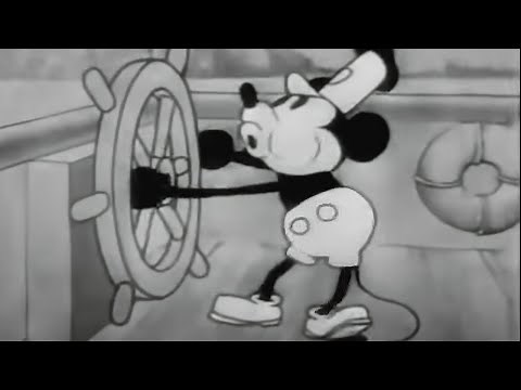 Steamboat Willie (1928) Walt Disney Animation Studio | Mickey Mouse cartoon