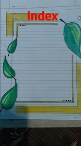 Index project class 12 #index #drawing #project #class10 #class12