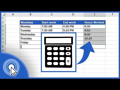 How to Calculate Hours Worked in Excel