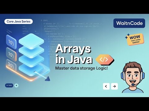 🔥 Arrays in Java Explained | Boost Logic With These Simple Tricks | Swapping Technique | WaitNCode