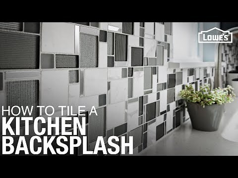 How to Tile a Kitchen Backsplash
