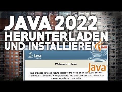 JAVA 2024: HERUNTERLADEN und INSTALLIEREN! | Deutsches Tutorial | Windows 8/10/11 | 2024