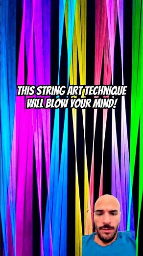 String art technique that will blow your mind!