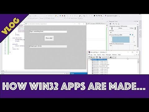 HOW Win32 Apps Are Made in C