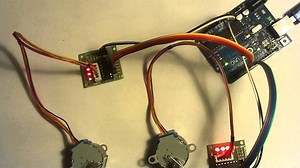 Accel stepper library with support for 28byj-48 motor